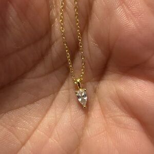 Uncommon James Crown Necklace 14k Gold Plated Brass Lobster Clasp NWOT